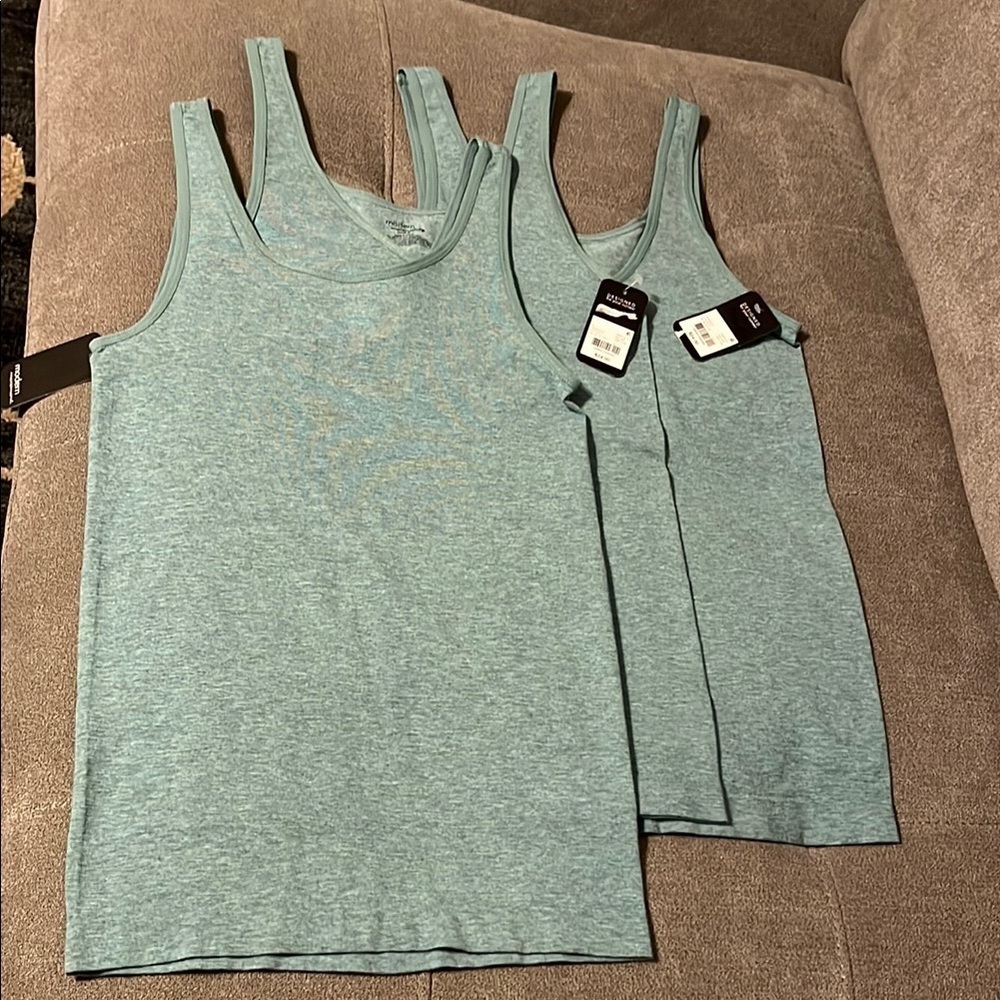 Light Blue Tank Tops - Picture 4 of 4